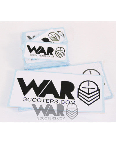 Wars Band Sticker Stickers – WarScooters 02